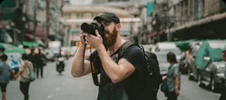 Hiring a photographer for an event.